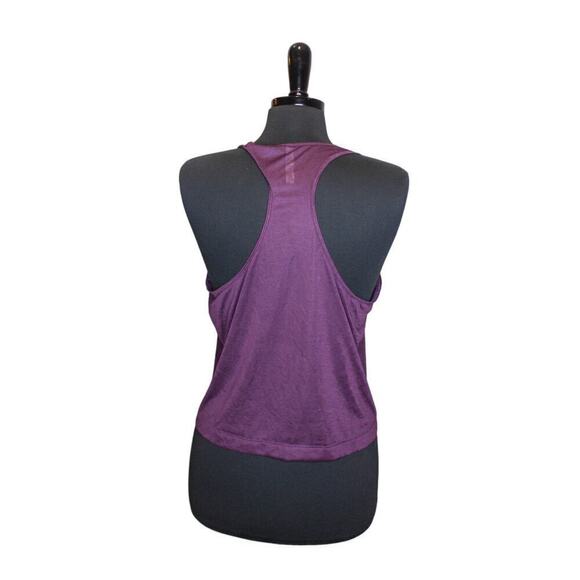 Athleta Tank Top Racerback Purple Lightweight  Athleisure Activewear Gym Workout - Picture 3 of 4